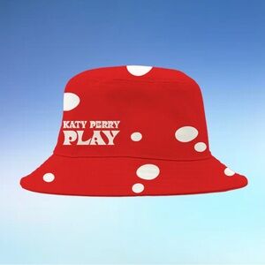 NWT Katy Perry Bucket Hat Mushroom PLAY Las Vegas